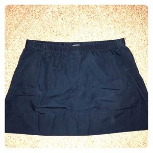 Gap navy mini skirt